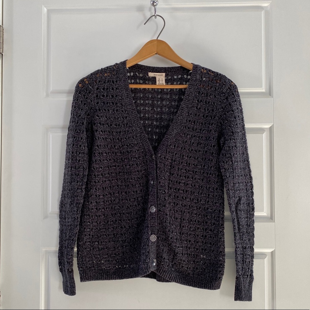 DKNY jeans oversized knit cardigan